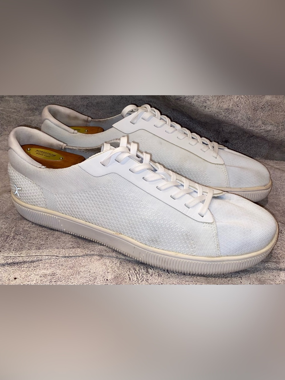 Flux Adapt Trainer White Athletic Barefoot Knit Comfort Shoes Sneakers Gym 10